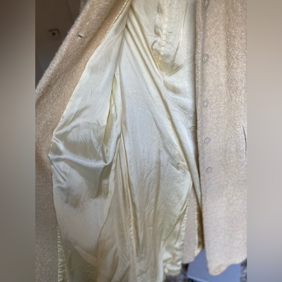 Anne Klein Coat Pennylane Vintage Longline Wool Cottage Quiet Scandi Parisian - Picture 6 of 11